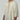 Ivory Cream Luxury Zipped Moroccan Gandoura Thobe
