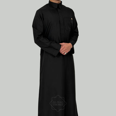 ثوب أزرق توقيع الحق
