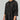 Obsidian Black Luxury Zipped Moroccan Gandoura Thobe