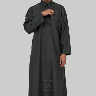 ثوب أزرق توقيع الحق