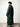 Luxury Forest Green hooded Moroccan djellaba – view 4