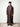 Luxury Mocha Brown hooded Moroccan djellaba – view 4