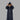 Boys Premium Navy Blue Hooded Moroccan Thobe