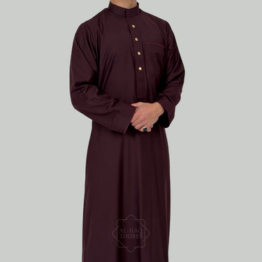 ثوب أزرق توقيع الحق