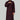 Burgundy Collared Thobe | Signature Elite