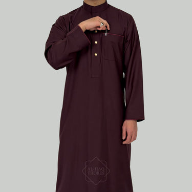 ثوب أزرق توقيع الحق