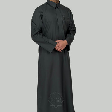 ثوب أزرق توقيع الحق