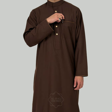 ثوب أزرق توقيع الحق