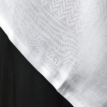 Saudi White Shemagh Scarf