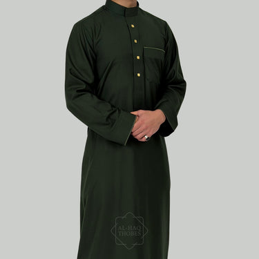 ثوب أزرق توقيع الحق