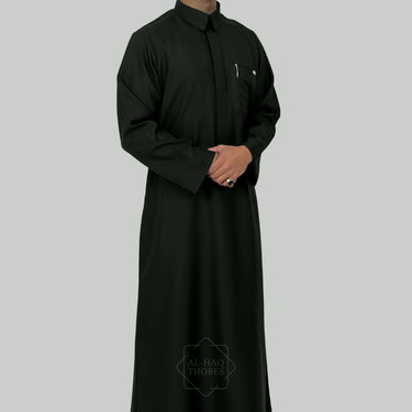 ثوب أزرق توقيع الحق