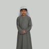 Boys Luxury Mint Green Lightweight Emirati Thobe