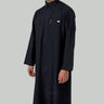 Blue Azraq Signature Collared Thobe for Men