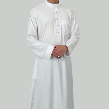 ثوب أزرق توقيع الحق